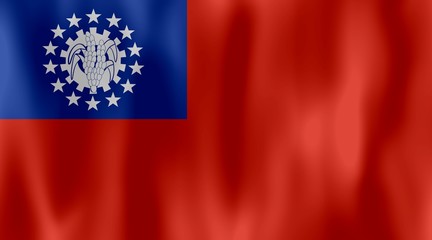 drapeau birmanie myanmar flag