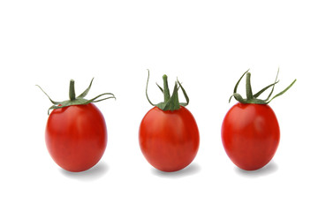 Three small tomatoes