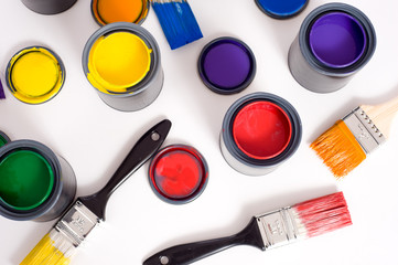 Cans of Paint