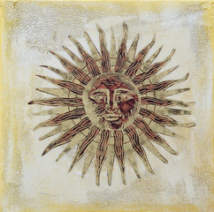 Sonne Malerei
