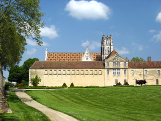 Eglise de Brou, Bourg en Bresse - obrazy, fototapety, plakaty