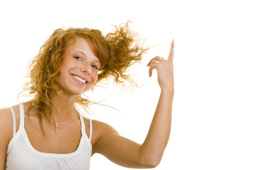 Fliegende Haare