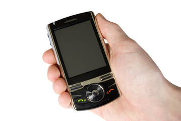 hand with communicator