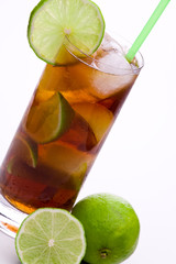 Cuba Libre - Ausschnitt des cocktails