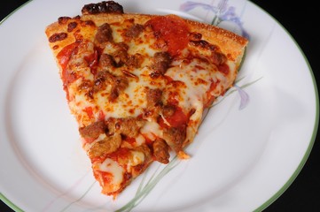 Sausage And Pepperoni Pizza