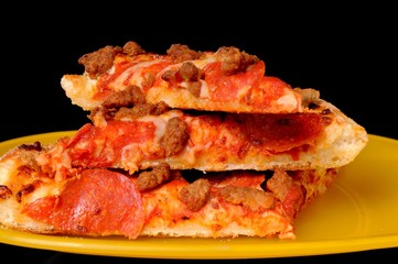 Sausage And Pepperoni Pizza