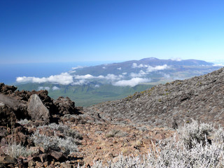 Panorama sur l'ile de la réunion