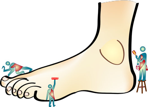 a0069 - P&eacute;dicure, soins corporels