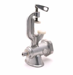 Old mechanical meat grinder