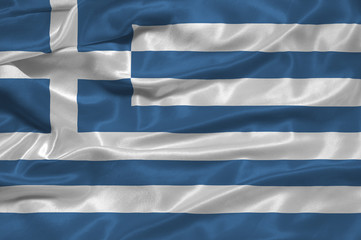 Fototapeta na wymiar Greece Flag 3