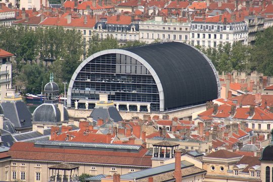 op&eacute;ra de lyon, vue