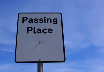 PASSING PLACE