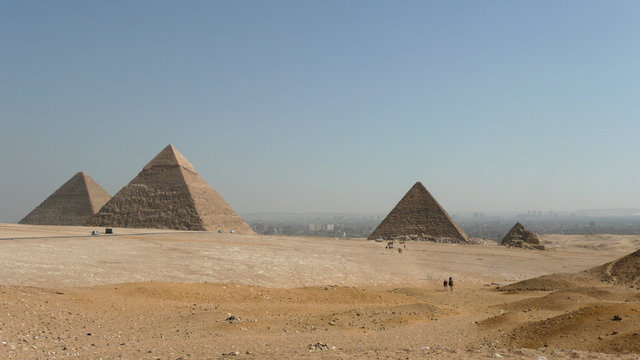 Les pyramides du plateau de Gizeh