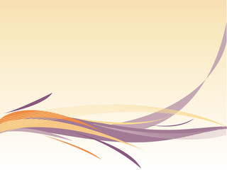 abstract wavy backdrop in soft colors. Easy to re-color