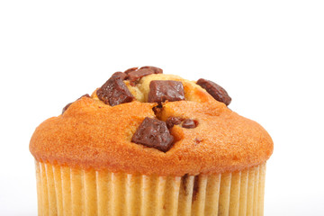 cupcake on white