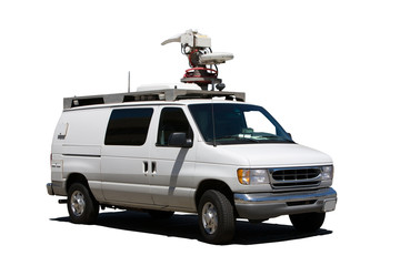 US TV truck