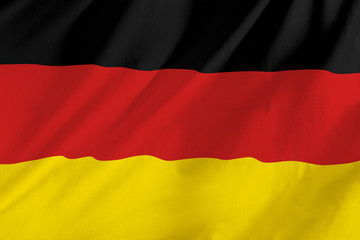 Obraz premium German waving flag