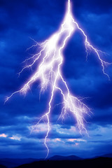 Fototapeta na wymiar lightning
