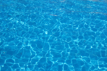 Fototapeta na wymiar light blue water ripple backgrond