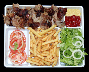 plateau kebab