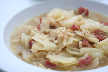 Kohlrisotto