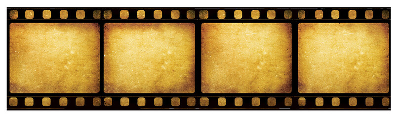 Old 35 mm movie Film - obrazy, fototapety, plakaty