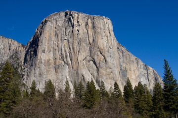 El Capitan in Yosemite National Park California