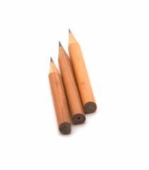Sharply grinded pencils