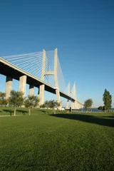 Foto op Plexiglas Vasco da Gamabrug Vasco da Gama Bridge