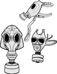 gas masks
