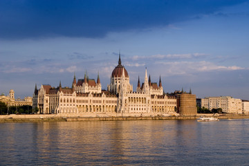 Fototapeta premium Parliament (Hungary-Budapest)
