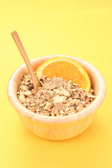 healthy breakfast - musli