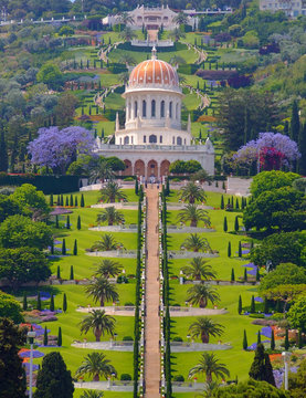 The Bahai temple in Haifa