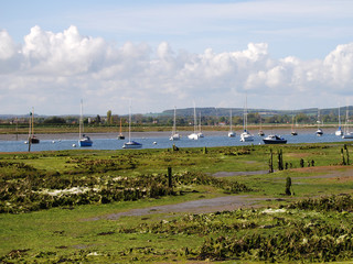 Chichester Harbour at Bosham. West Sussex. England