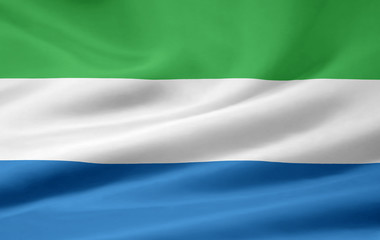 Sierra Leonische Flagge