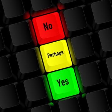 tasten no-perhaps-yes
