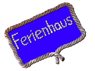 ferienhausschild