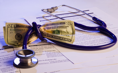 Money  tied up in health care 