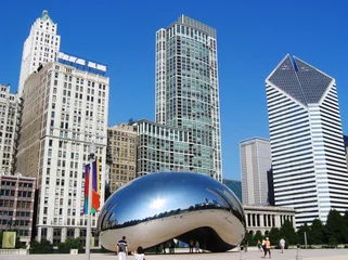 Foto op Plexiglas Chicago © abricotine