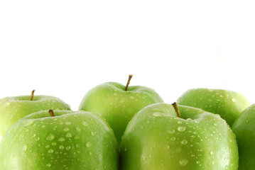 Green apples