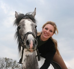 Mein Pferd Tia und ich 2