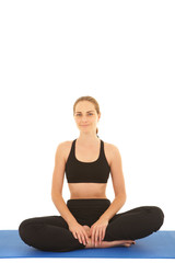 Fototapeta premium Pilates exercise series