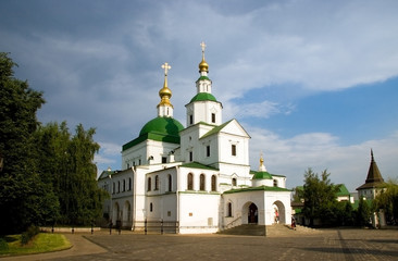 Fototapeta na wymiar Christianity church in Russia