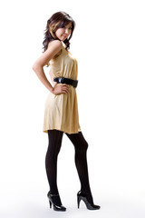 Alluring look of asian woman