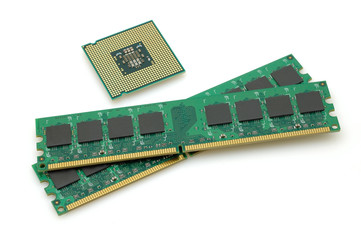 CPU and rams