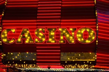 Deurstickers Casino © markrhiggins