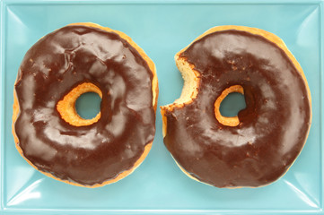 Chocolate Frosted Raised Donuts