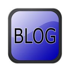blue button - blog