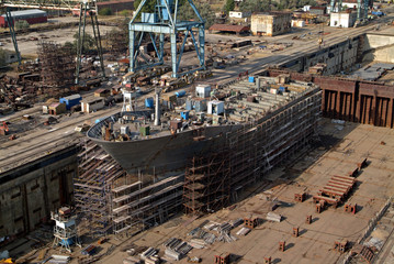 Shipbuilding. Dok (main sector)