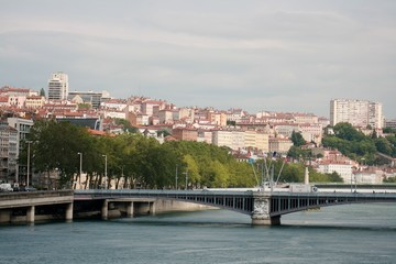 Obraz premium vue de lyon